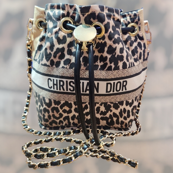 Dior Mitzah Print Bucket Bag - Picture 1 of 14